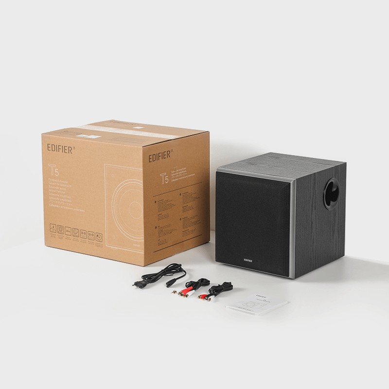 Активный сабвуфер Edifier T5 Black/ 70W photo 6
