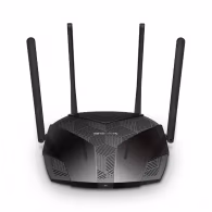 Wi-Fi роутер MERCUSYS MR80X / AX3000 Dual Band / Wi-Fi6 / Gigabit / 1WAN+3LAN / 4 external antennas