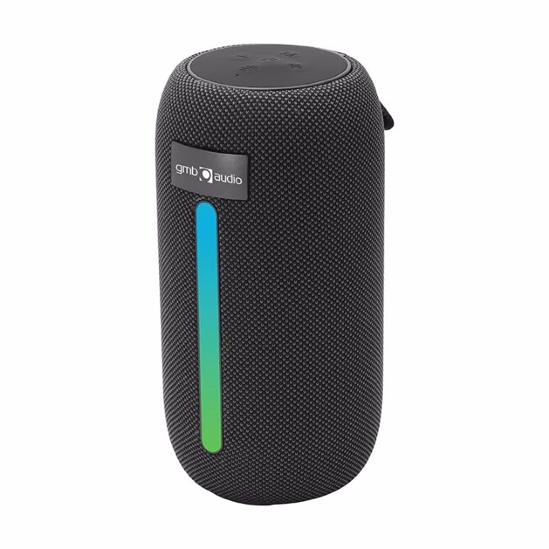 Boxa portabila Gembird SPK-BT-LED-07/ 5W / Bluetooth / microSD / USB / 1500 mAh