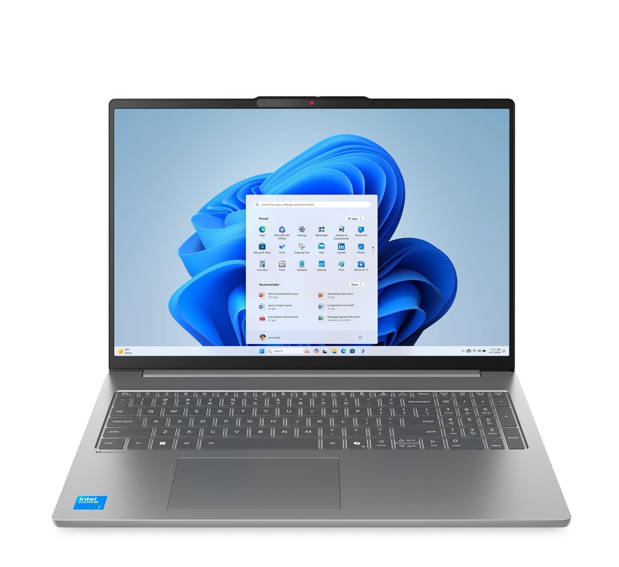 Ноутбук 16” Lenovo IdeaPad Slim 5 16IRH10R/ 2.8K OLED/ Intel Core 5 210H/ 16GB / 1TB SSD / Luna Grey photo 1