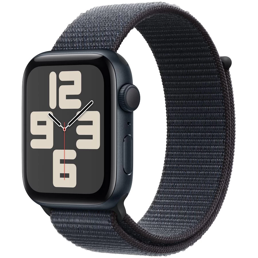 Умные часы Apple Watch SE 2024 GPS 44mm Midnight Aluminium Case with Ink Sport Loop (MXEP3QI/A) photo 1 Умные часы Apple Watch SE 2024 GPS 44mm Midnight Aluminium Case with Ink Sport Loop (MXEP3QI/A) photo 1