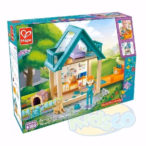 Hape E3408A Furry Friend Vet Set