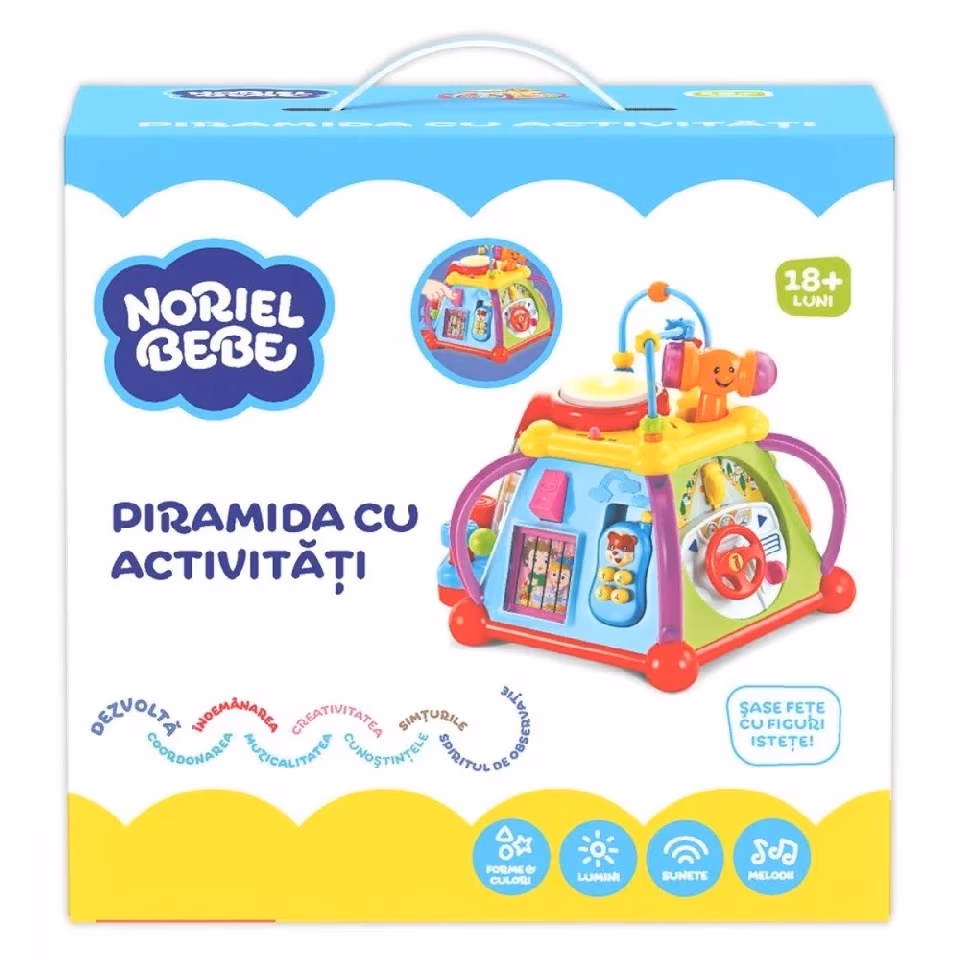 Noriel INT7618 Noriel Bebe - Piramida Cu Activitati