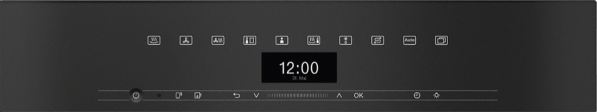 Cuptor electric incorp. cu aburi Miele DGC7460XXLCLST / 68 l. / A+ / Negru photo 2