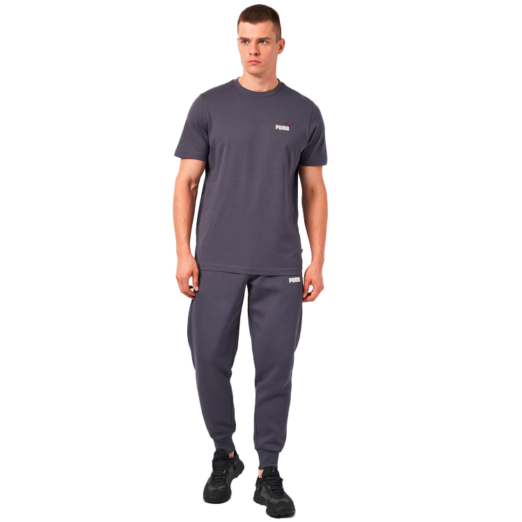 Pantaloni Puma ESS+ 2 Col Logo Pants FL S Albastru Barbati photo 4