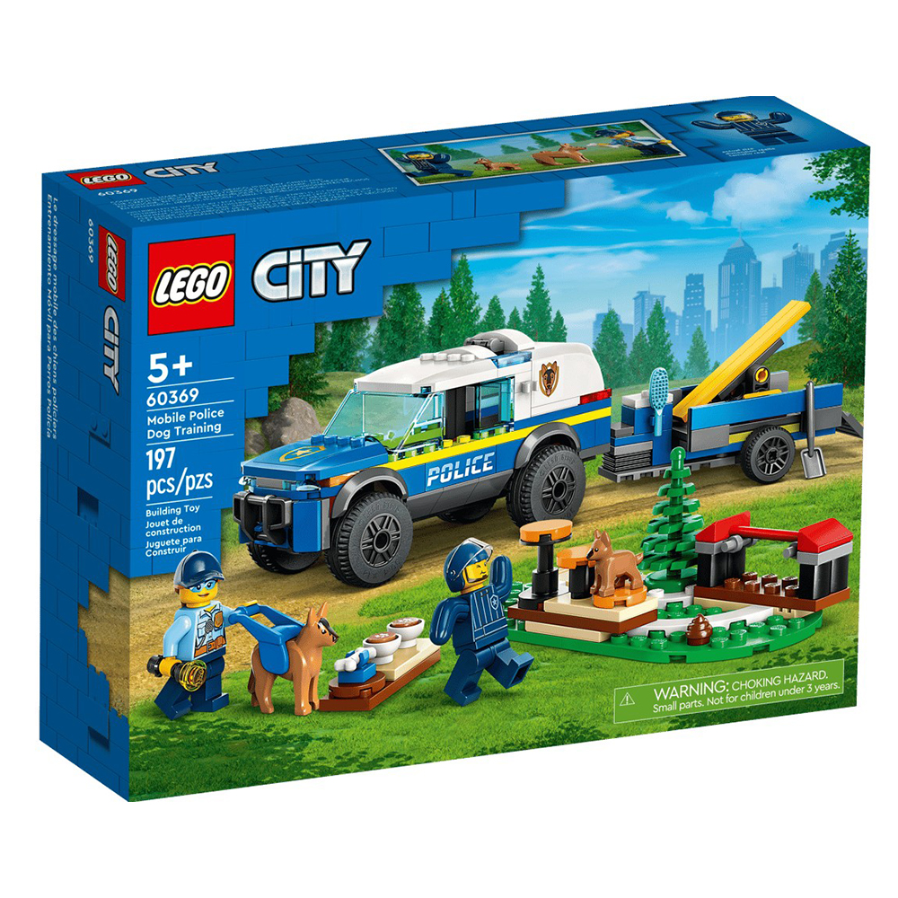 Constructor Lego City Mobile Police Dog Training 60369 de la 5+ ani photo 1 Constructor Lego City Mobile Police Dog Training 60369 de la 5+ ani photo 1