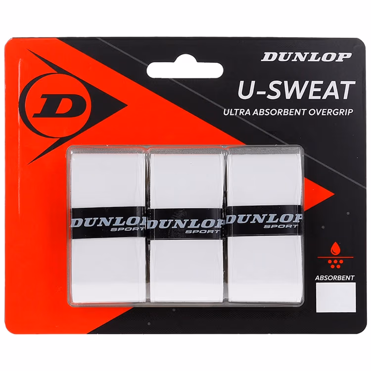 Banda pentru racheta 3 buc Dunlop Tac U-Sweat OverGrip 3pcs 