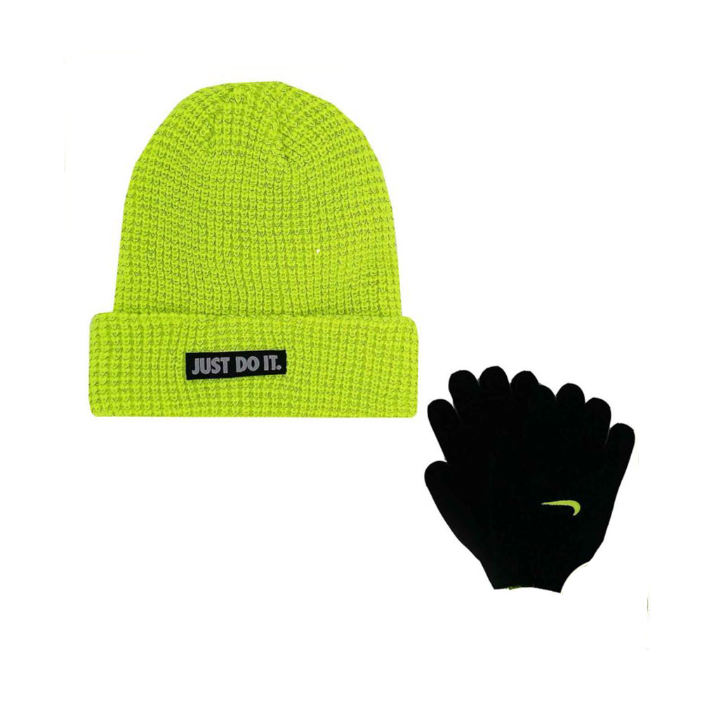 Set Caciula + Manusi Nike NAN REFLECTIVE BEANIE GLOVE SE photo Set Caciula + Manusi Nike NAN REFLECTIVE BEANIE GLOVE SE photo