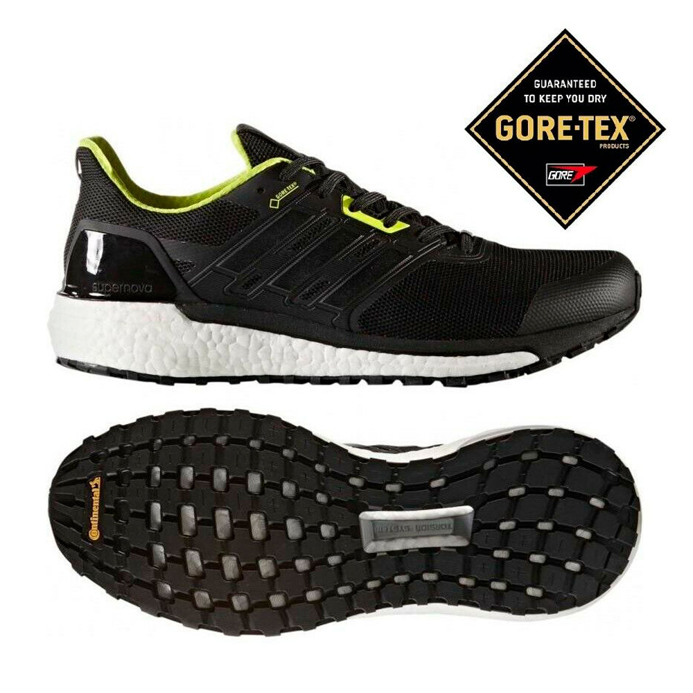 Incaltaminte Sport Adidas SUPERNOVA GTX pt Barbati / 41.5 / Negru-galben photo 4