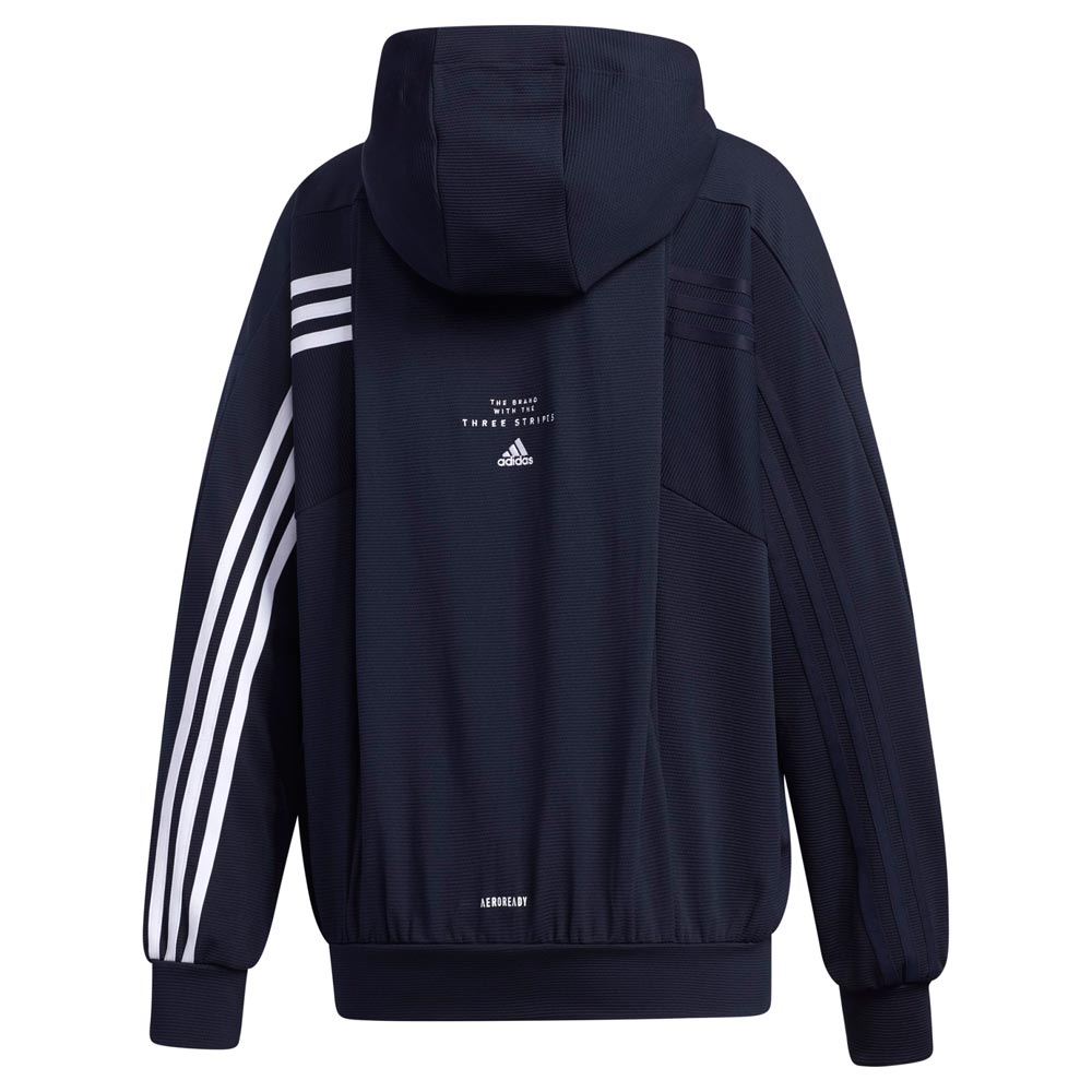 Hanorac Adidas W MHS SWT JKT 2XS Albastru Femei photo 2