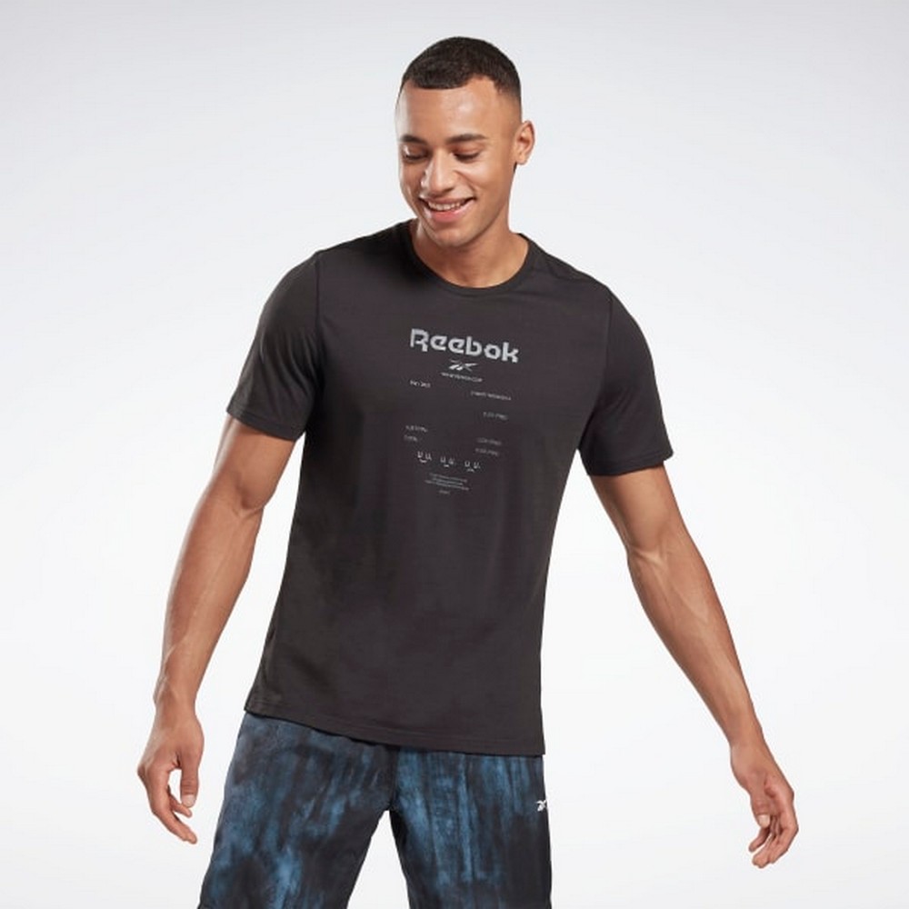 Футболка мужская Reebok TS SPEEDWICK MOVE S Чёрный photo 2