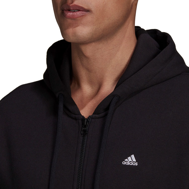 Мужская Толстовка Adidas M FI CC FZ S Черный photo 6