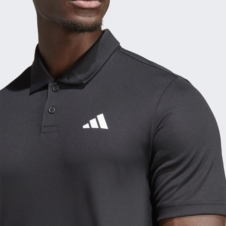  Polo pt bărbați Adidas CLUB 3STR POLO S Negru  photo 2