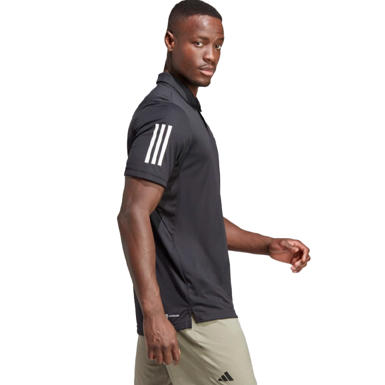  Polo pt bărbați Adidas CLUB 3STR POLO S Negru  photo 7