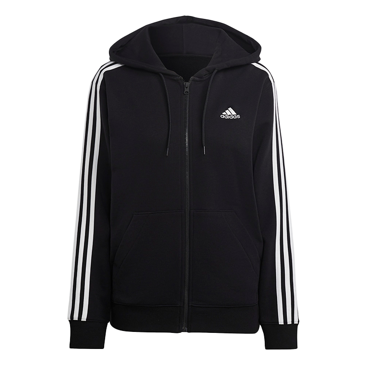 Hanorac Adidas W 3S FT FZ R HD L Negru Femei photo 1