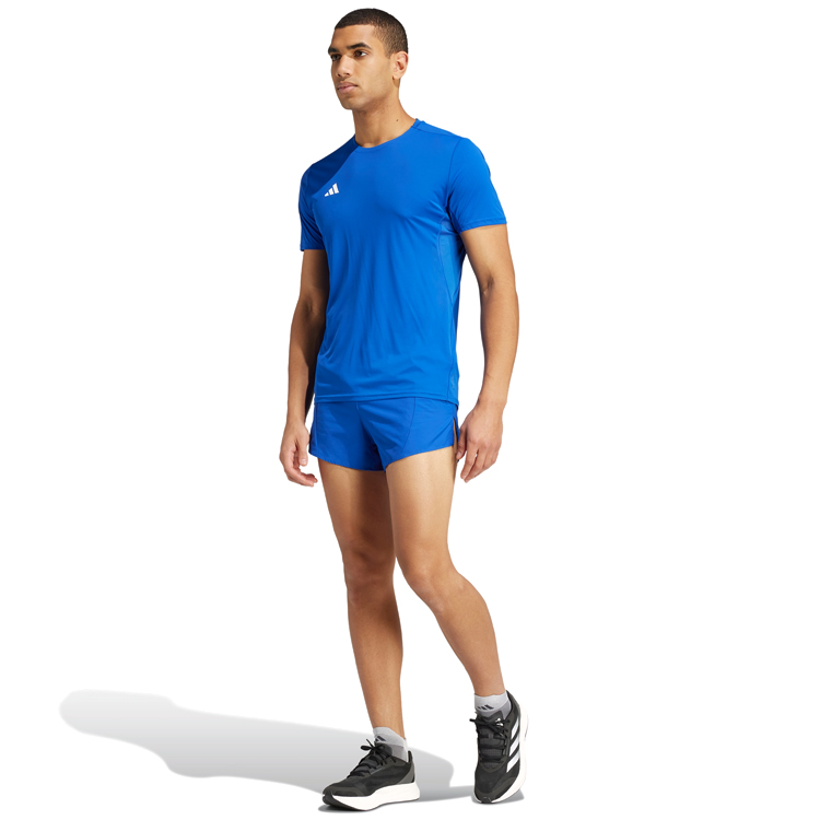 Футболка мужская Adidas ADIZERO E TEE S Синий photo 3
