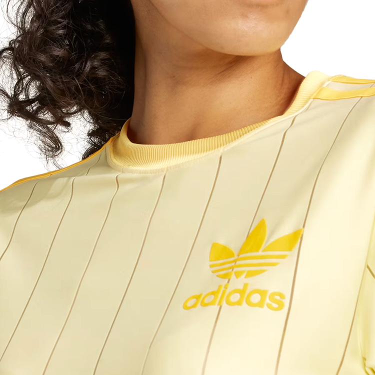 Футболка Adidas 3 STRIPE TEE XXS Желтый Женский photo 2