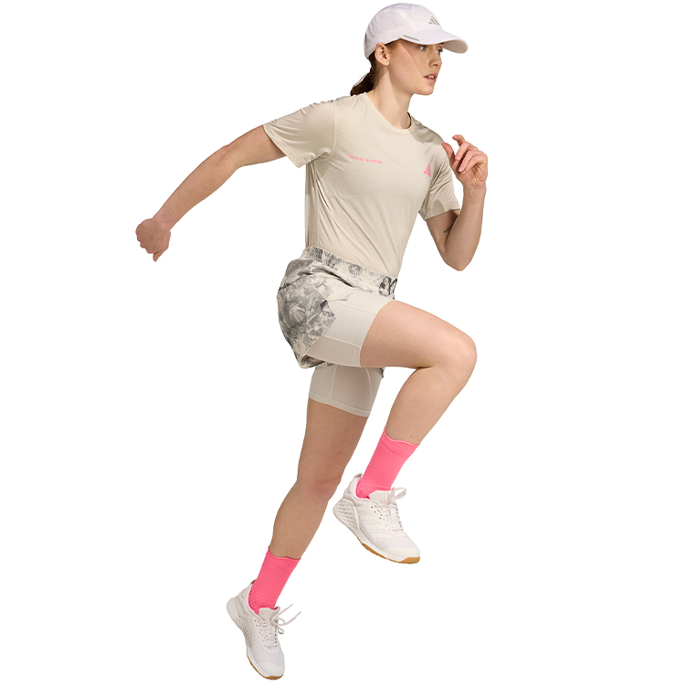 Шорты Adidas OTR SD 2in1 W XL Серый Женский photo 3