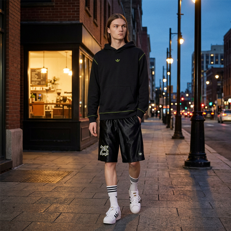 Sorti de bărbați Adidas GRFX SHORT XS Negru photo 6