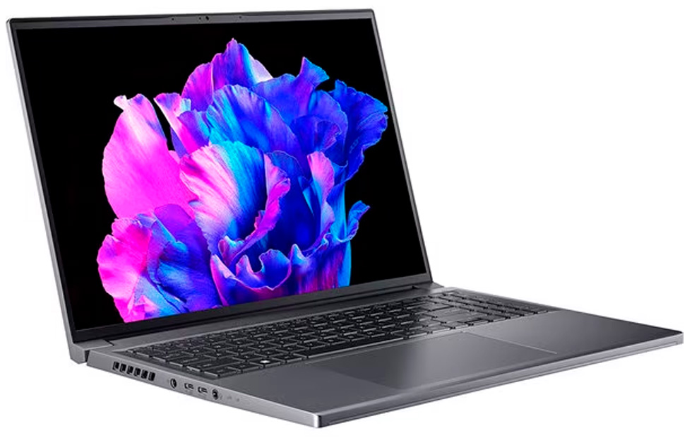 Ноутбук Acer Ультрабук Swift X SFX1661GR769 16” / 16 ГБ / 512 ГБ / Ryzen 5 / GeForce RTX 3050 / Серый photo 2