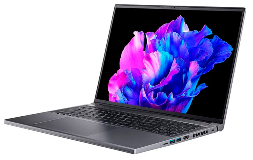 Ноутбук Acer Ультрабук Swift X SFX1661GR769 16” / 16 ГБ / 512 ГБ / Ryzen 5 / GeForce RTX 3050 / Серый photo 4