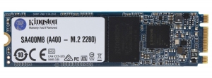 M.2 SATA SSD 480GB Kingston A400, Interface: SATA III 6Gb/s, M.2 Type 2280 form factor, Sequential Reads:500 MB/s, Sequential Writes:450 MB/s, 7mm, Controller Phison PS3111, 3D NAND TLC thumbnav 1