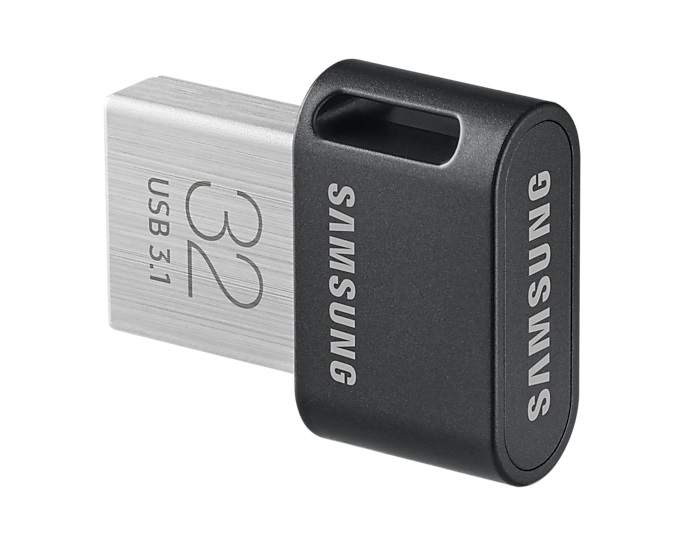 32GB USB3.1 Samsung Fit Plus, Space Gray, Ultra-small (Up to: Read 200 MByte/s) photo 4