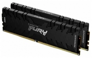 32GB (Kit of 2*16GB) DDR4-2666  Kingston FURY® Renegade DDR4, PC21300, CL13, 1.35V, Symmetric BLACK Large heat spreader, Intel XMP Ready  (Extreme Memory Profiles)