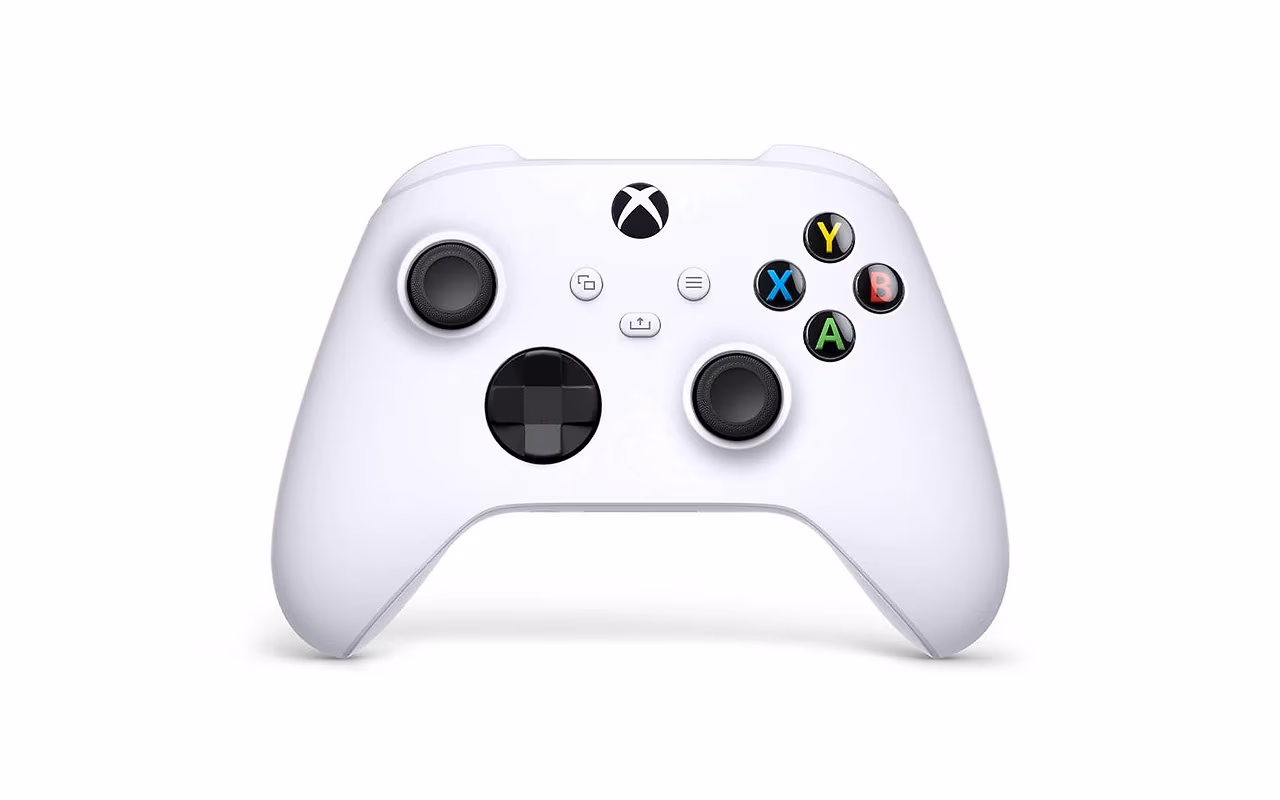 Gamepad Microsoft Xbox Series X/S/One Controller, Robot White, Wireless, Compatible Xbox One / One S / Series S / Seires X 