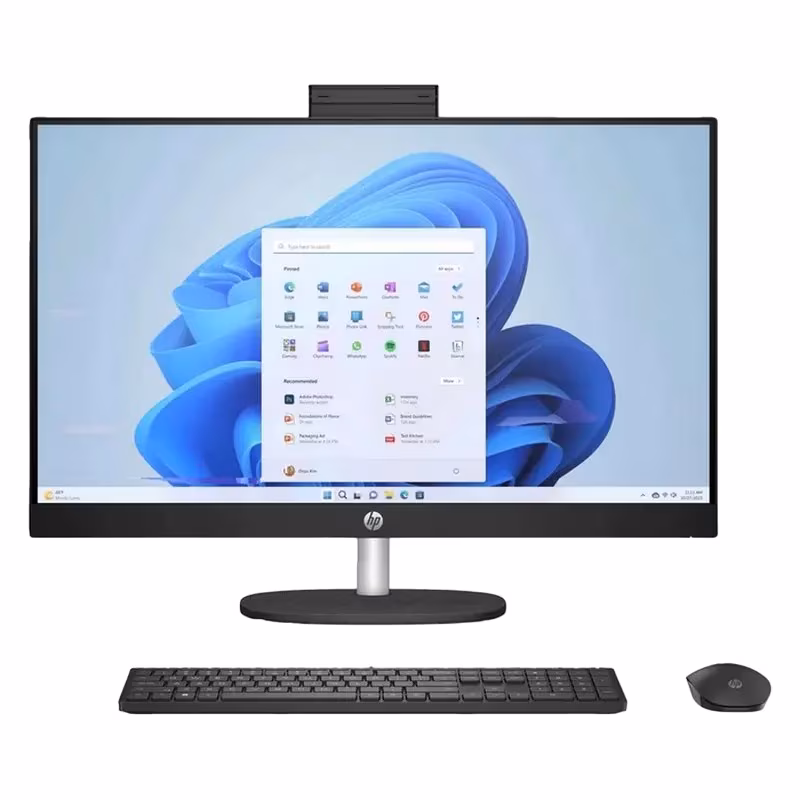 All-in-One PC 27.0” HP 27-cr0084ci / AMD Ryzen 5 7520U / 16GB / 512GB SSD / Jet Black 