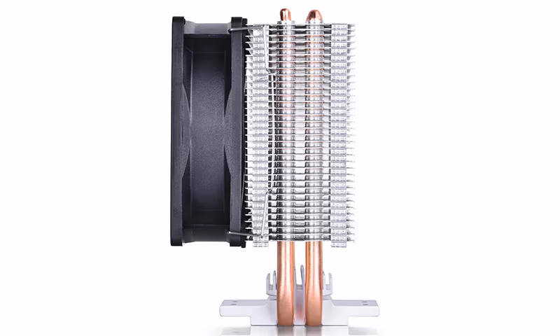 DEEPCOOL Cooler ”Ice Edge Mini FS V2.0”, Socket LGA1851/1700/1200/115x & AM5/AM4, up to 100W, 80х80х25mm, 2200rpm, <24.7dBA, 25.1CFM, 3 pin, Hydro Bearing, 2x 6mm heatpipes direct contact 