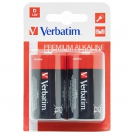 Verbatim Alcaline Battery  D, 2pcs, Blister pack thumbnav 1