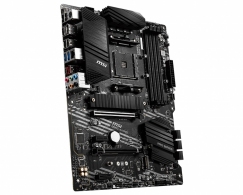 MSI B550-A PRO, Socket AM4, AMD B550, Dual 4xDDR4-4400+, APU AMD graphics, HDMI, DP, 2xPCIe4.0 X16, 6xSATA3, RAID, 2xM.2 Gen4.0 x4, 2xPCIe X1, ALC897 HDA, 1xGbE LAN , 2xUSB3.2Gen2(Type A+C), 5xUSB3.2(1xTypeC+4xTypeA), RGB Mystic Light, ATX thumbnav 2