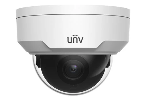 UNV IPC323LR3-VSPF28-F, Easy DOME 3Mp, 1/2.7” CMOS, Fixed lens 2.8mm, IR up to 30m, ICR,2304x1296:20fps, Ultra 265/H.264/MJPEG, Dual stream, DWDR,  IP67&IK10, HLC, car-grade LED, 2-Axis, DC12V/PoE