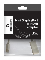 Адаптер Gembird A-mDPM-HDMIF-02-W, Mini DisplayPort to HDMI thumbnav 2