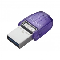 Флеш-накопитель USB-C/A Kingston DataTraveler microDuo 3C / 256ГБ / 200 MByte/s thumbnav 2
