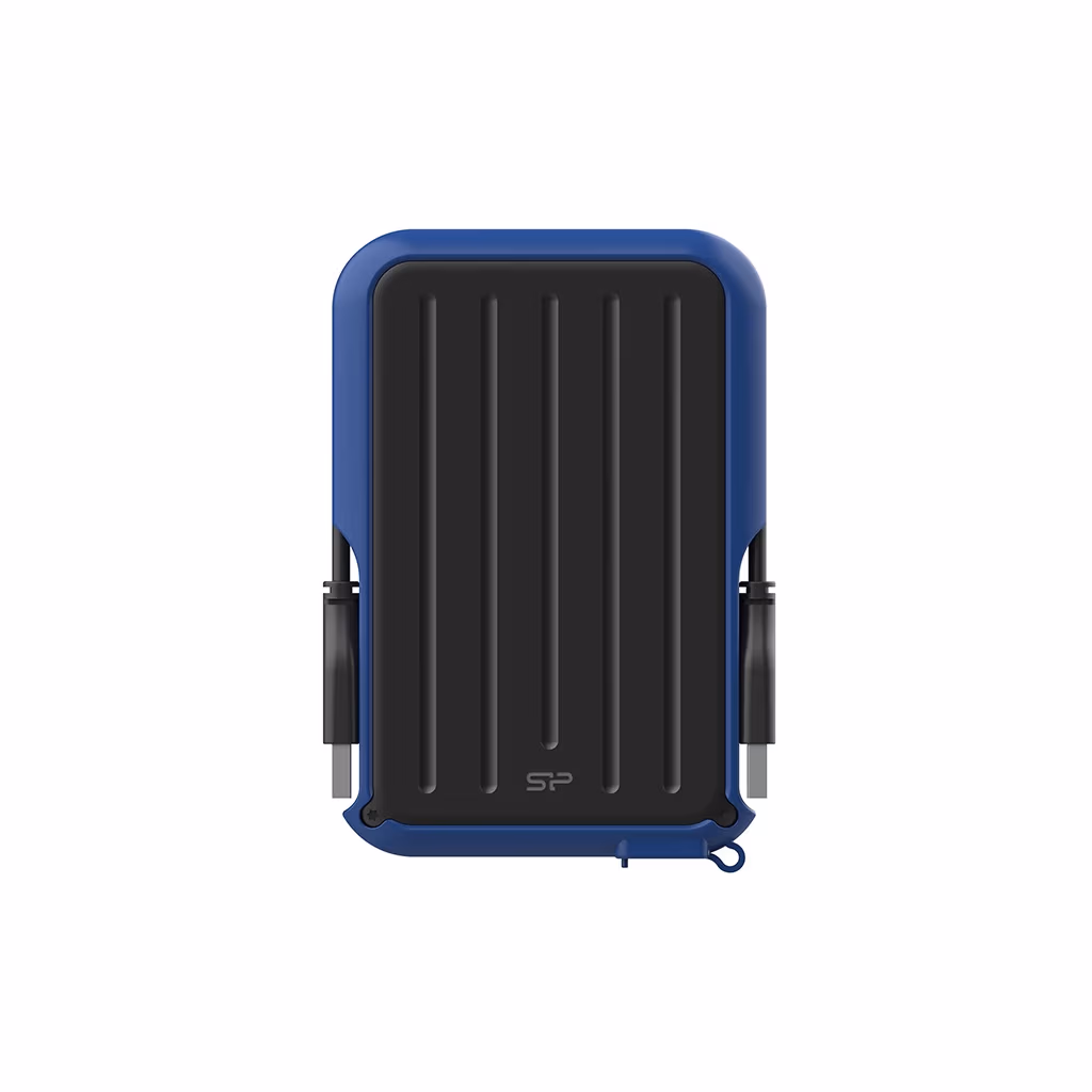 2.5” HDD Extern Silicon Power Armor A66 / 5ТБ / USB3.2 / Black/Blue