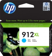 912XL (3YL81AE) Cyan Ink Cartridge; (for HP OfficeJet Pro  8010 series, 8012 Pro Aio, 8013 Pro Aio, 8014 Pro Aio, 8015 Pro Aio, 8020 Pro series, 8022 Pro Aio, 8023 Pro Aio, 8024 Pro Aio, 8025 Pro Aio) thumbnav 2
