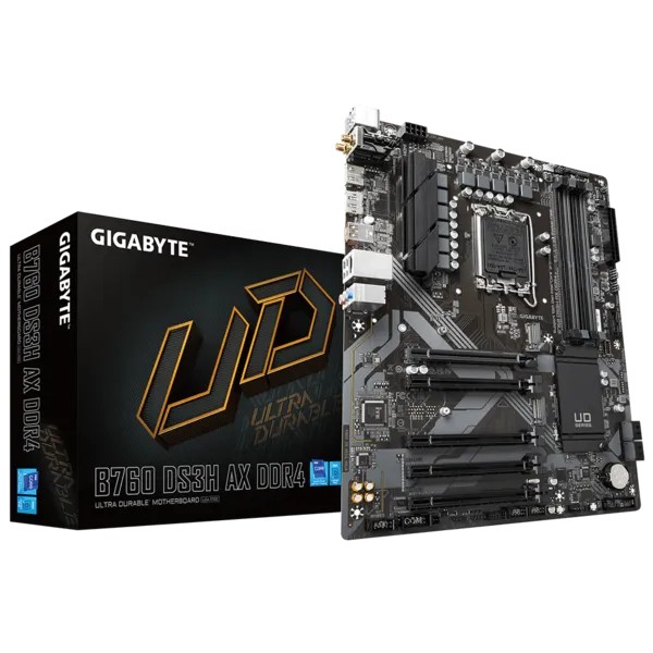 Placa de baza GIGABYTE B760 DS3H AX DDR4  / 1700 / B760 / DDR4 / ATX photo 1