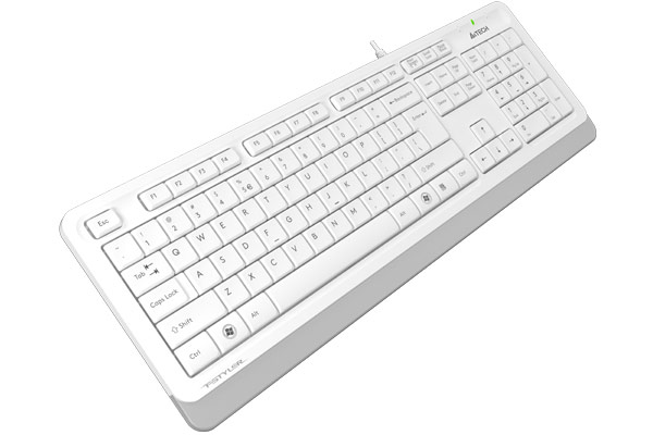 Клавиатура A4TECH FK10/ USB/ 1.5m/ White/Grey photo 5