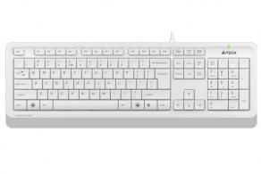 Клавиатура A4TECH FK10/ USB/ 1.5m/ White/Grey thumbnav 1