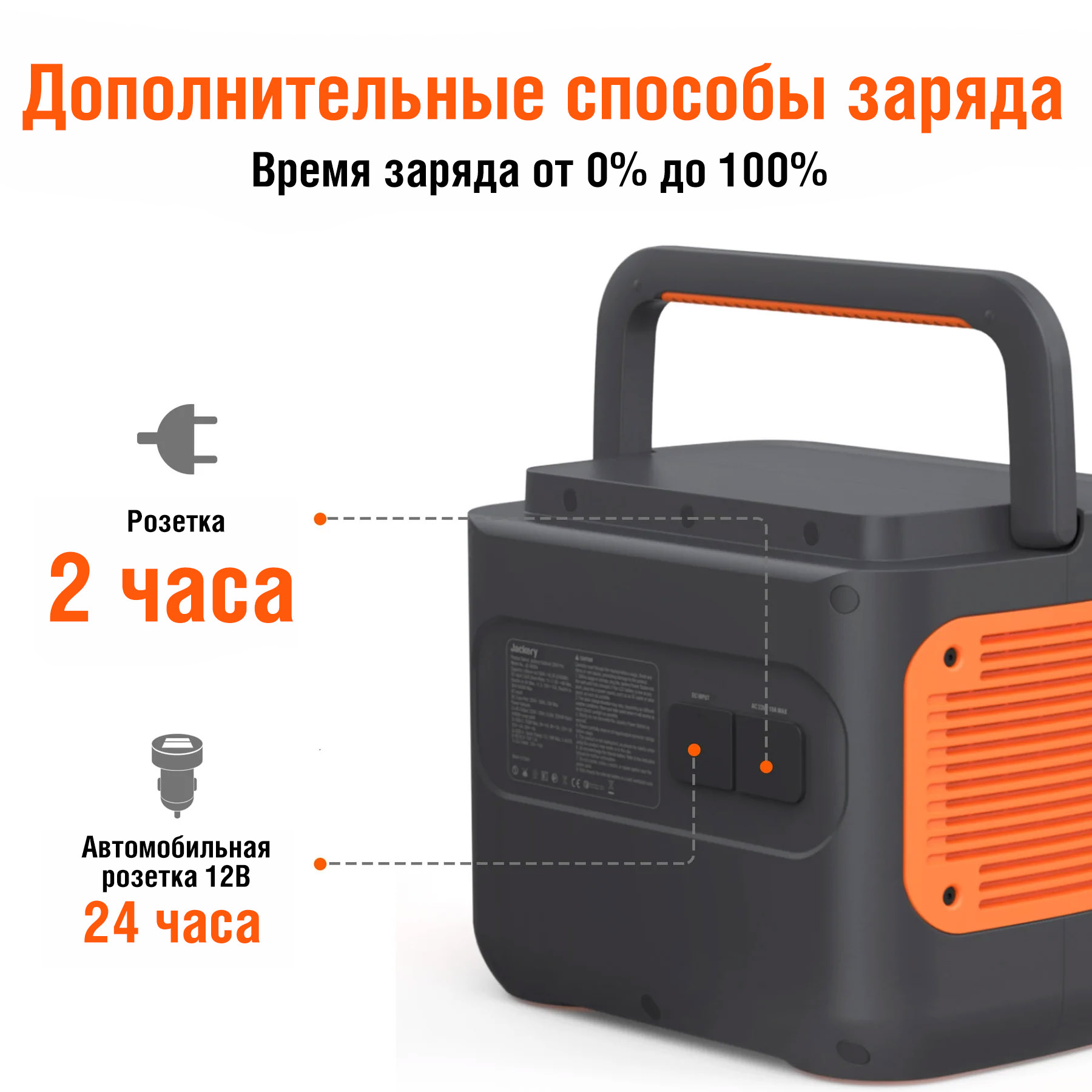Портативная электростанция Jackery Explorer 2000 Pro / Capacity: 2160Wh / AC Output: 2200W photo 2