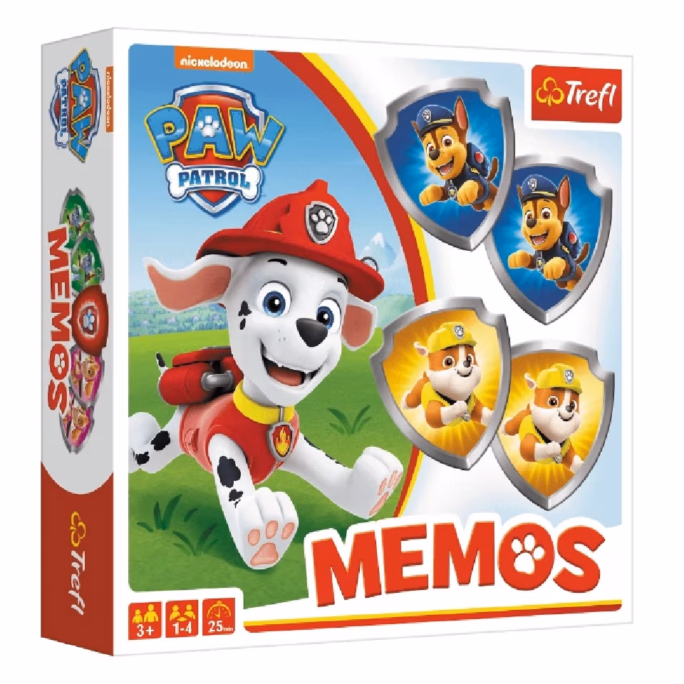 Trefl 1892 Game Memos Paw Patrol 