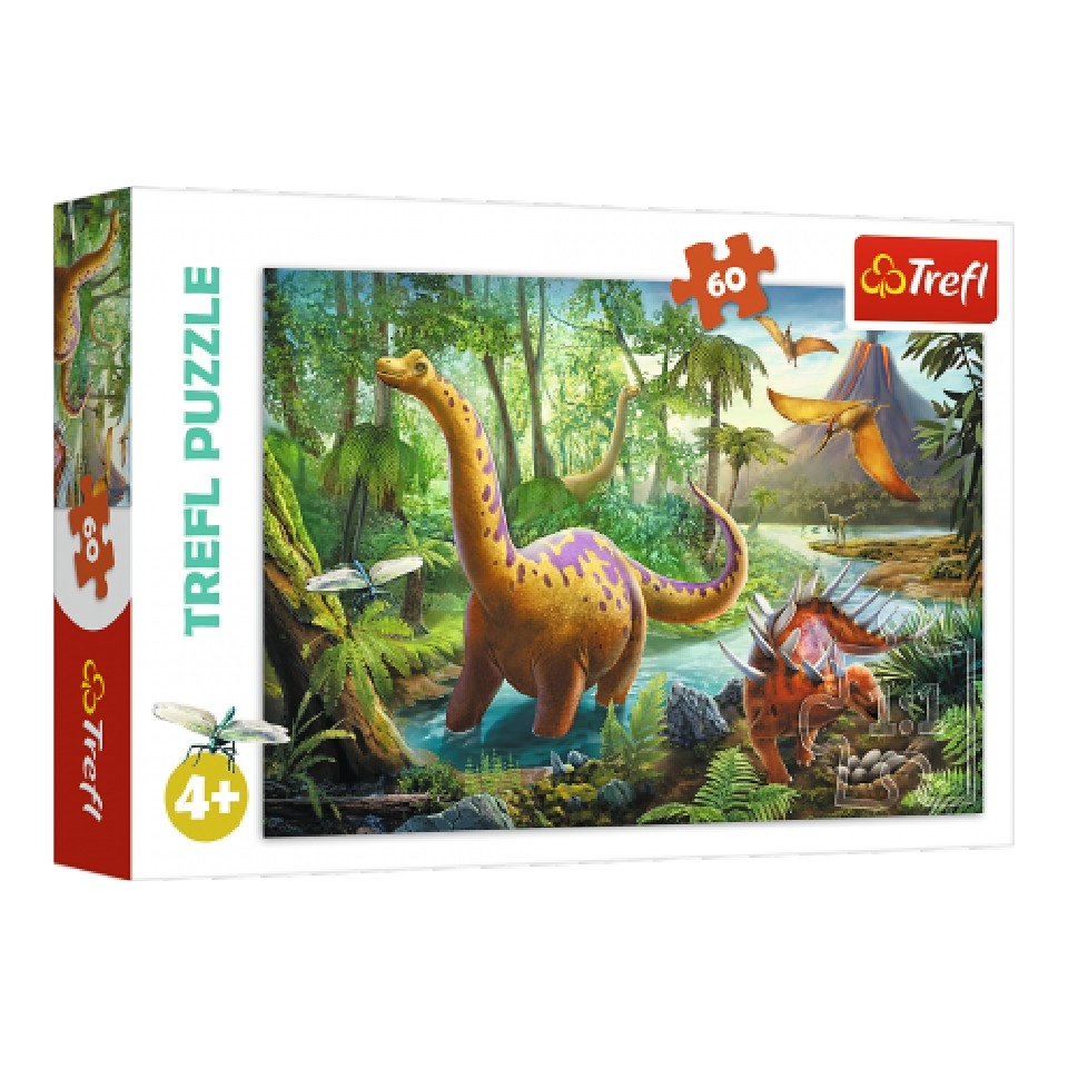 Trefl Puzzles 17319 - 60 Миграция динозавров