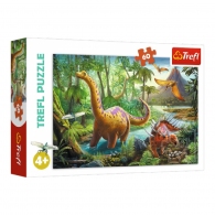 Trefl Puzzles 17319 - 60 Миграция динозавров thumbnav 1