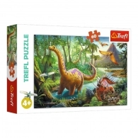 Trefl Puzzles 17319 - 60 Миграция динозавров