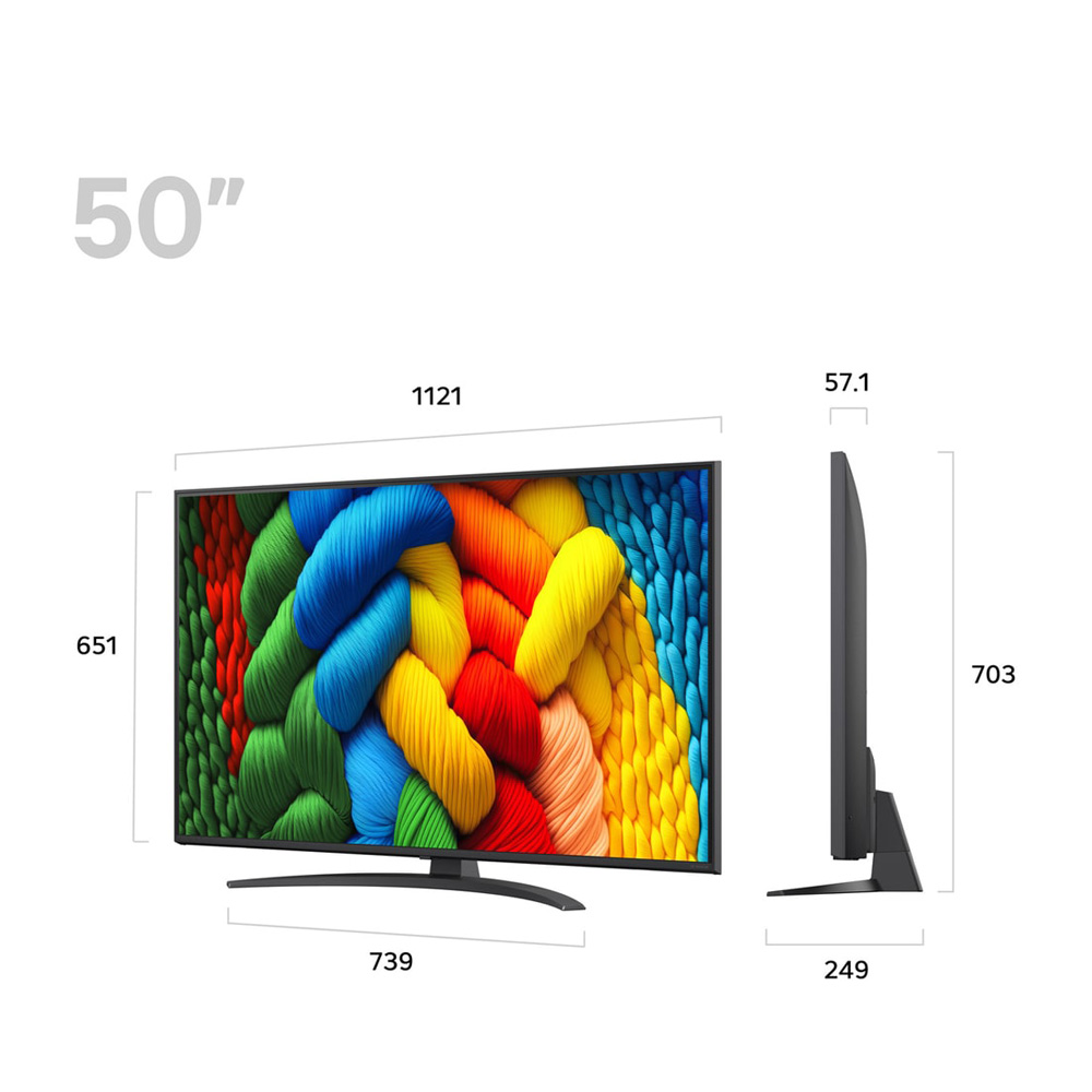 Televizor LG 50NANO81A6A / 50" / NanoCell / 4K UHD photo 2