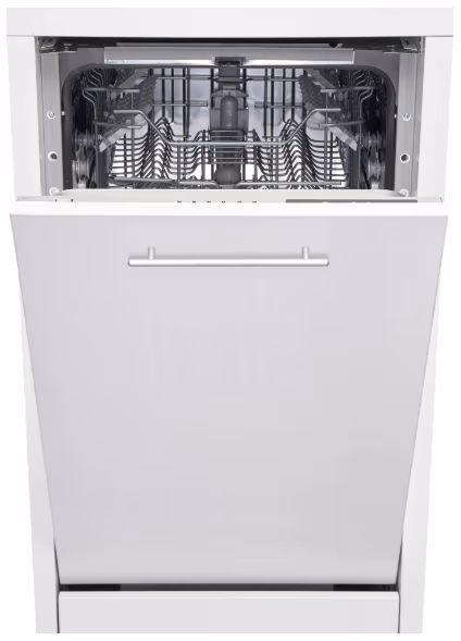Посудомоечная машина встраиваемая Heinner HDW-BI4506A, 6программы, 45 см, A++, Белый 