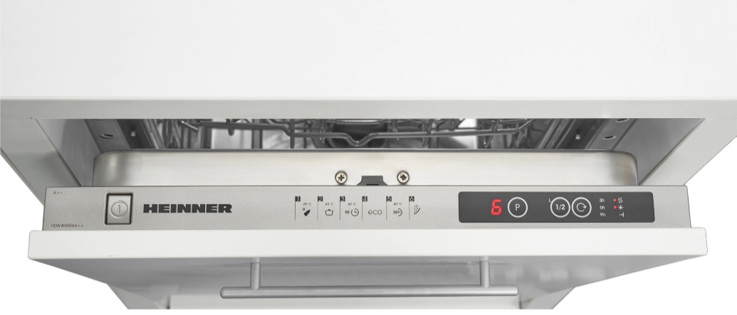 Посудомоечная машина встраиваемая Heinner HDW-BI4506A Белый /10 Комплектов /Узкая photo 2