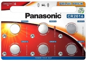Батарейка Panasonic CR2016EL6B